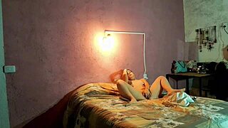 spanish milf masturbates for cum in homemade sexy session