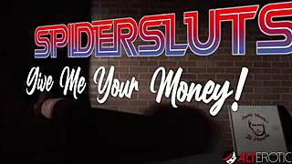 Tattooed Redheads Madison And Misha Squirting On Burglar's Monster Cock In Halloween Threesome