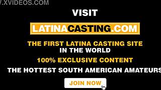 Hey, watch this shy redhead Colombian stun her fake casting agent!  