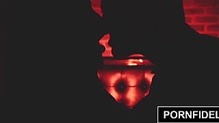 August ames gets oiled and fucked in porn fidelity