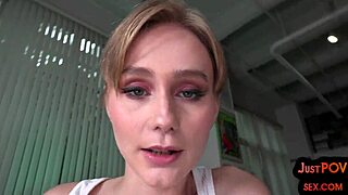 Bald pussy getting pounded while chatting filthily HD closeup