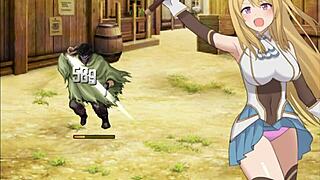 Blonde Teen Creampies in Hot Anime Game