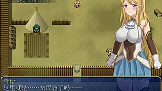 Blonde Teen Creampies in Hot Anime Game