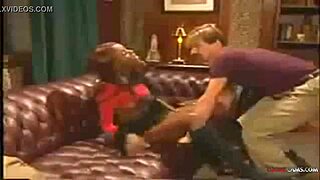 Mocha And Chocolate In Office Threesome