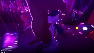 Watch Abponia dance nude at the club
