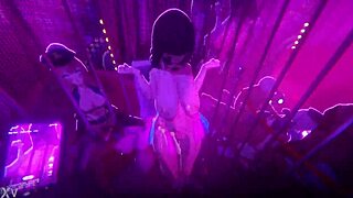 Watch Abponia dance nude at the club