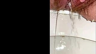 tervetuloa karvaiseen pilluuni kuseen vessassa