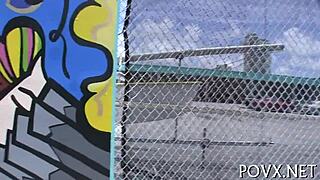 Lovely Amanda Tate Gets Hardcore Rough Blowjob and Bent Over Fucking in POV