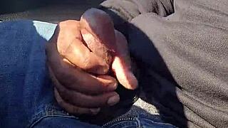 Horny in my car with sensual Almond