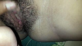 Big tits bounce on monster cock.