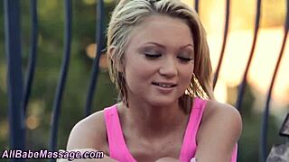 Blonde Lesbian Massage