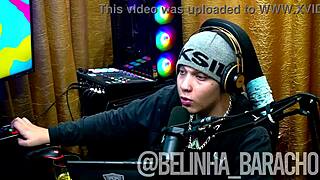 Shiny Latina features Red Hot podcast with stunning Latina features Ruan anal exploration with a flashlight
