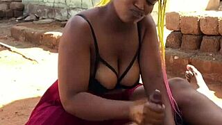 Sexy Pedi Girlfriend Delivers Epic Handjob!