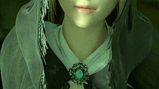 Elden Ring色情：3D卡通大奶妹紧穴被猛操，屁股超野！