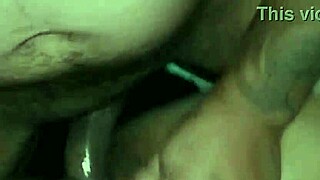 Stepsister moans as cock massages her pussy and ass