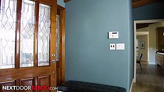 Stepbrother Forces Rough Blowjob, Sloppy Fucking On Muscular Bodybuilder