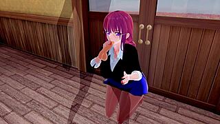 Big boobs and glasses cartoonish 3d porn