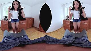 does this latina give the best spanish haircut with her big tits?