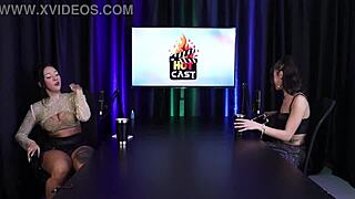 Debora Andrade in Sheer Red Teases with Angolan Experience