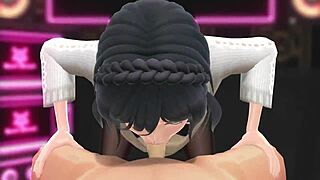 Mitsuki Blowjob 【Flim13】 with Intense Sucking and Deepthroat Action!