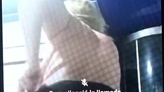 tania shows off her big tits on webcam