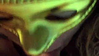 Oh wow, husband's first on-camera blowjob from his hot wife!