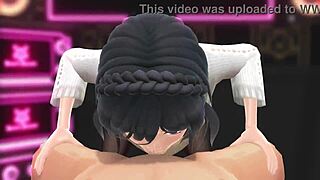 Mitsuki Blowjob 【Flim13】 with Intense Sucking and Deepthroat Action!