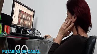 Casada Seduces PC Tech for Outdoor Big Cock Action