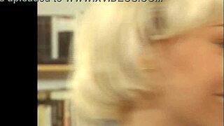 blonde doctor gives anal blowjob to patient for cumshot 😈