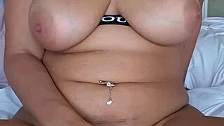 Slutty teacher orgasms using new toy on big ass