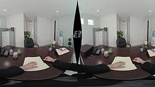 Kayla Kayden celebrates anniversary in office 😉