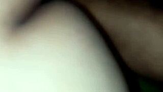 sucking husbands cock with big ass