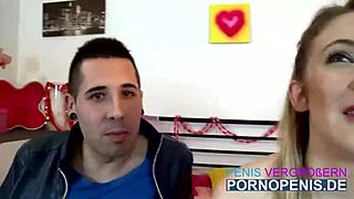 Sexy german babe says I love hard fucking!