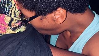 Nerd Swallowing My BBC with Sloppy Cock Action