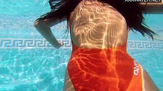 I feel hottest underwater masturbation with amelie bruna russian teen