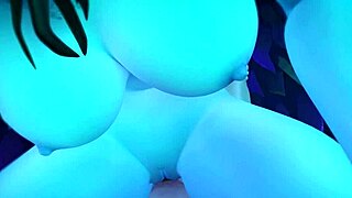 Asmr night elf cowgirl sex with orgasm