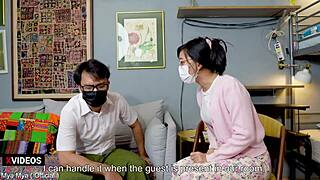 Hotel Owner Seduces The Cute Guest While Renting A Room