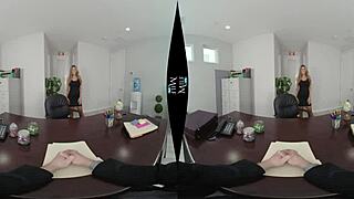 Kayla Kayden celebrates anniversary in office 😉