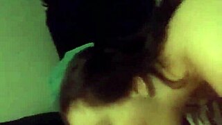 Intense Eye Contact Blowjob Action