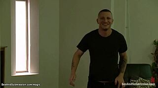 Ginger Domme's Rough Toilet Fuck