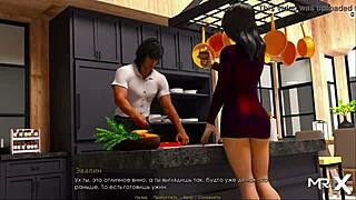 Retrieving The Past: Mommy Enjoys Naked Rest And Passionate Dinner