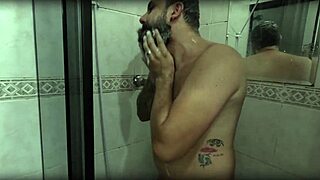 Drilling tight teen ass on bed until soaking wet