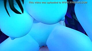 Asmr night elf cowgirl sex with orgasm