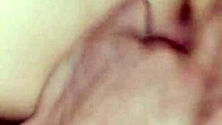 girlfriend experiences her first extreme squirting with wet pussy orgasm