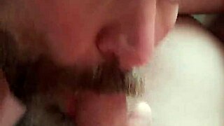 eating my buddy's cum