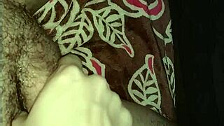 Girl enjoys a relaxing masturbation massage session