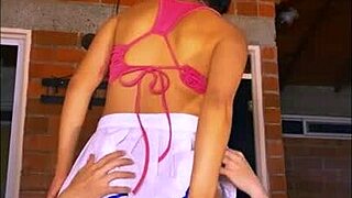 Bold Schoolgirl Escapes With Boyfriend For Passionate Night