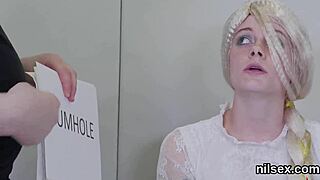 Kinky girl taken to anal nuthouse for bizarre assfucking treatment