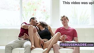 Ideal wife and stepmom get intensely fucked in free use scenario