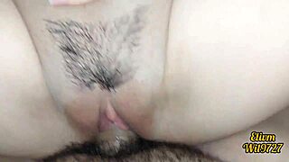 Stepsister Lets Play with Wet Pussy on Bed